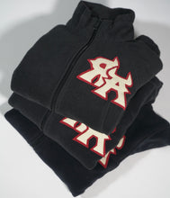 Load image into Gallery viewer, Black &quot;RA&quot; Fleece
