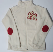 Load image into Gallery viewer, White &quot;RA&quot; Fleece
